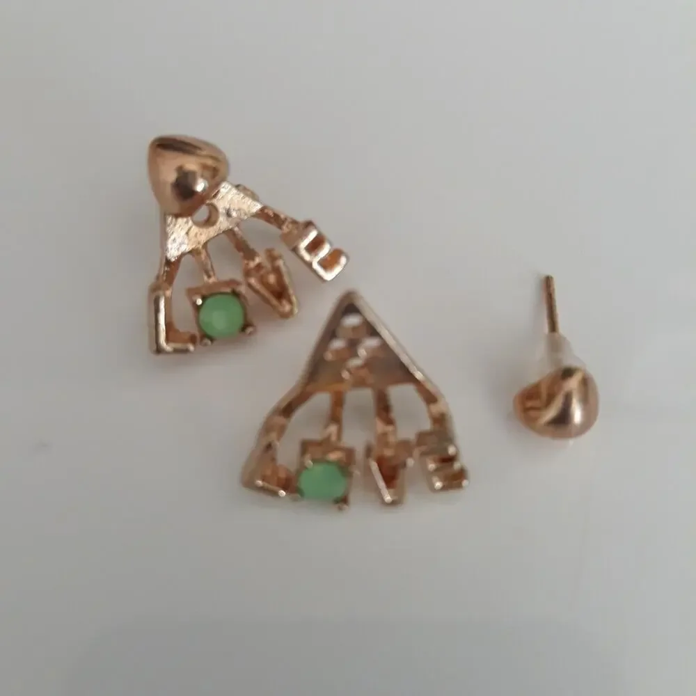 N/A earrings heart
